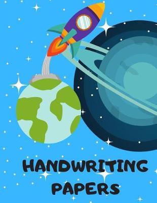 Handwriting Papers: Blank Writing Practice Sheet Book - Extra Large Line Spacing 1 inch