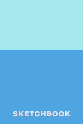 Sketchbook: For Drawings and Sketches with Cute Blue Cover Design