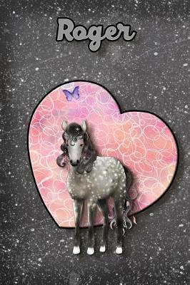 Dapple Dreams Roger: Wide Ruled Composition Book Diary Lined Journal