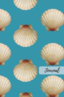 Journal: 6 x 9in 100 Page Seashell Notebook, Diary, Tracker, Workbook