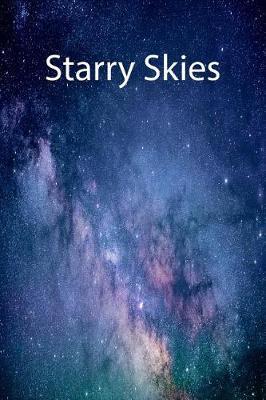 Starry Skies: Artist Sketchbook, Doodle Diary for Unleash Creativity Night Sky Space Funky Novelty Gift for Art Lovers, Small Blank Sketch Book