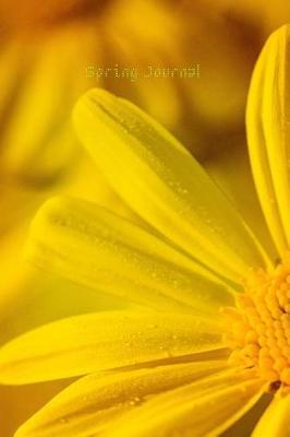 Spring Journal: Blank line journal with perfect paper size for men, women, kids and teens to write in - multi purpose notebook, diary and logbook