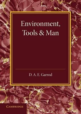 Environment, Tools and Man: An Inaugural Lecture