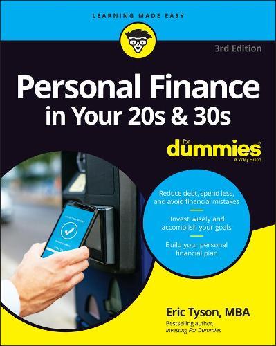 Personal Finance in Your 20s & 30s For Dummies