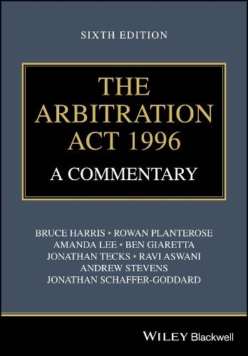 The Arbitration Act 1996