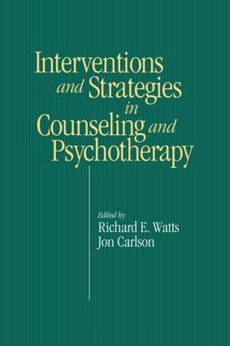 Intervention & Strategies in Counseling and Psychotherapy