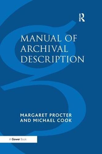 Manual of Archival Description
