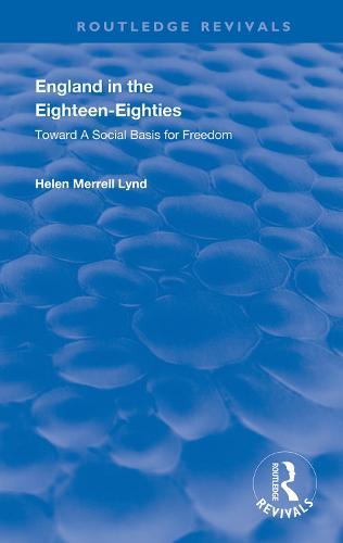 England in the Eighteen Eighties