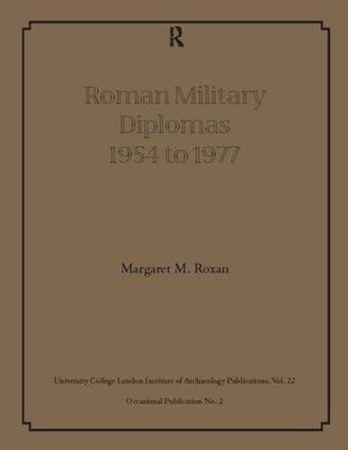 Roman Military Diplomas 1954 to 1977