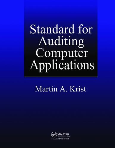 Standard for Auditing Computer Applications