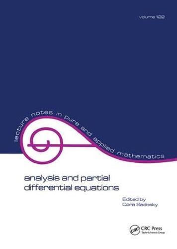 Analysis and Partial Differential Equations: A Collection of Papers Dedicated to Mischa Cotlar