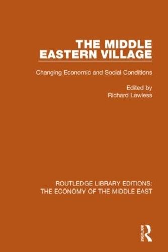 The Middle Eastern Village: Changing Economic and Social Relations
