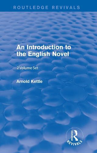 An Introduction to the English Novel (2 Vols)
