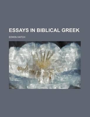 Essays in Biblical Greek