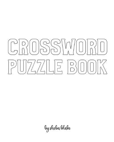Crossword Puzzle Book - Medium - Create Your Own Doodle Cover (8x10 Softcover Personalized Puzzle Book / Activity Book)
