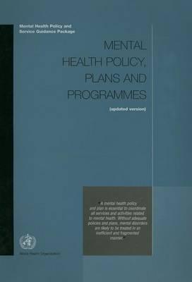 Mental Health Policy, Plans and Programmes (Updated Version)