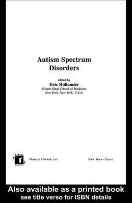 Autism Spectrum Disorders