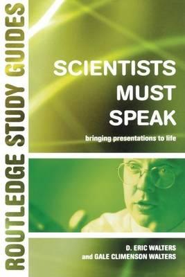 Scientists Must Speak