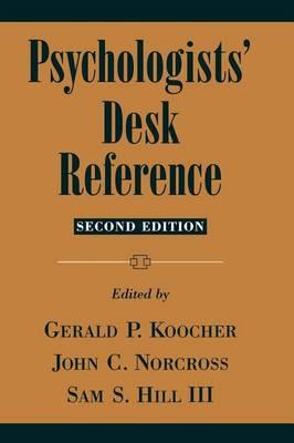 Psychologists' Desk Reference