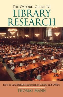 The Oxford Guide to Library Research
