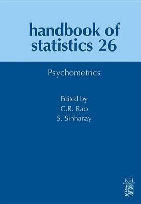 Handbook of Statistics: Psychometrics