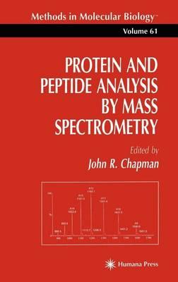 Protein and Peptide Analysis by Mass Spectrometry. Methods in Molecular Biology, Volume 61.