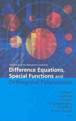 Difference Equations, Special Functions and Orthogonal Polynomials