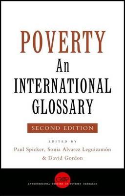 Poverty: An International Glossary. Crop International Studies in Poverty Research.