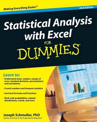 Statistical Analysis with Excel for Dummies