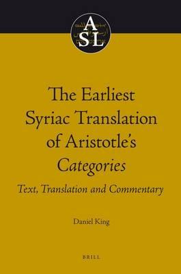 Earliest Syriac Translation of Aristotle's Categories