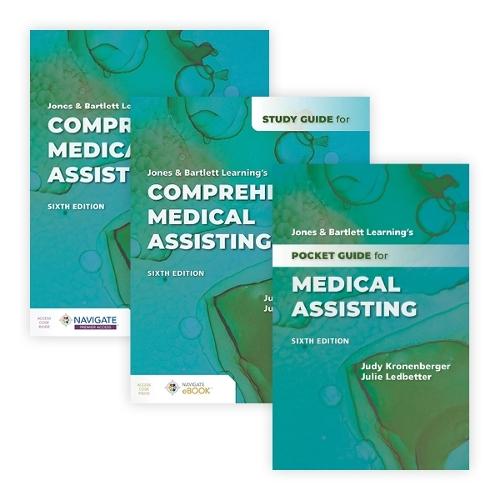 Jones & Bartlett Learning's Comprehensive Medical Assisting with Study Guide   Pocket Guide