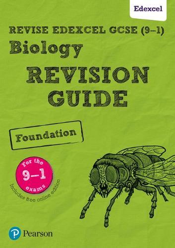 Pearson REVISE Edexcel GCSE Biology Foundation Revision Guide inc online edition and quizzes - 2023 and 2024 exams