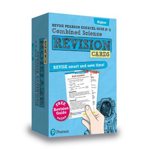 Pearson REVISE Edexcel GCSE Combined Science Higher Revision Cards (with free online Revision Guide) - 2023 and 2024 exams