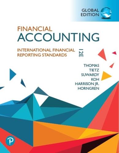 Financial Accounting, Global Edition