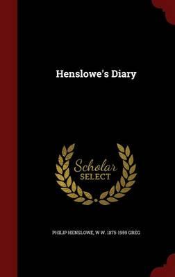 Henslowe's Diary