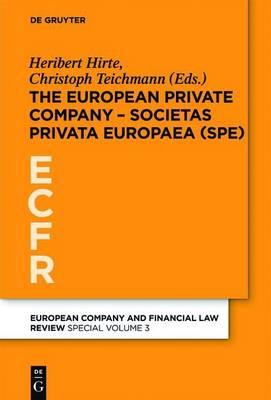European Private Company - Societas Privata Europaea (Spe)