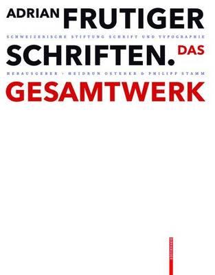 Adrian Frutiger Schriften
