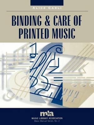 Binding and Care of Printed Music