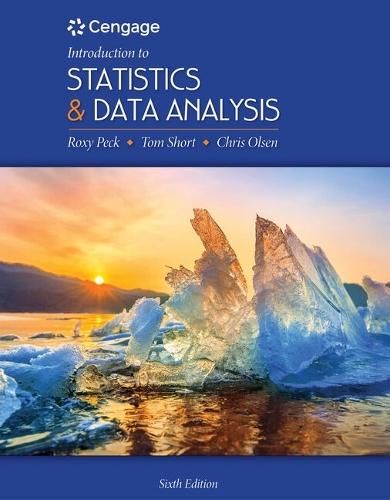 Webassign for Peck/Short/Olsen's Introduction to Statistics and Data Analysis, Printed Access Card, Single-Term