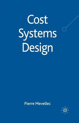 Cost Systems Design