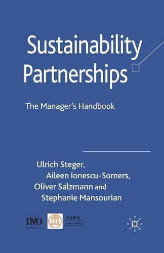 Sustainability Partnerships: The Manager's Handbook