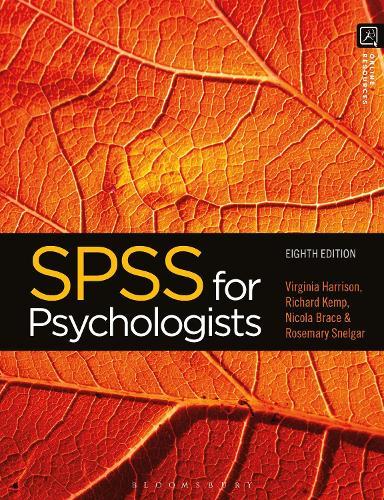 SPSS for Psychologists