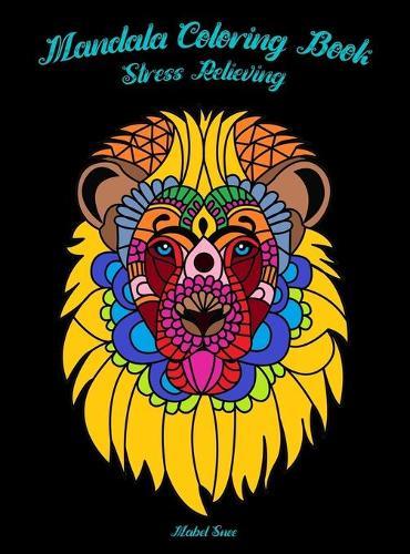 Mandala Coloring Book: Stress Relieving for Adults/ Cat Coloring Book/ Design Animals/ Coloring Books for Adults 2021