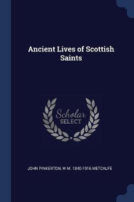 Ancient Lives of Scottish Saints