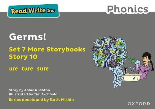 Read Write Inc. Phonics: Germs! (Grey Set 7A Storybook 10)