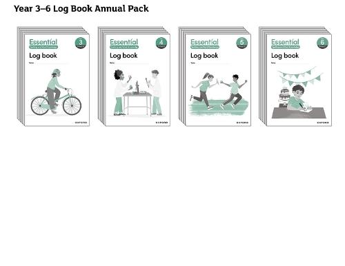 Essential Spelling and Word Knowledge: Years 3-6 Years 3-6 Log Book Annual Pack