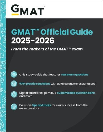 GMAT Official Guide 2025 - 2026: Book + Online Question Bank