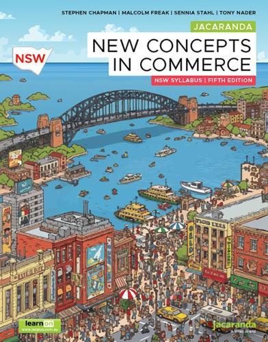 Jacaranda New Concepts in Commerce NSW Australian Syllabus, 5e learnON and Print