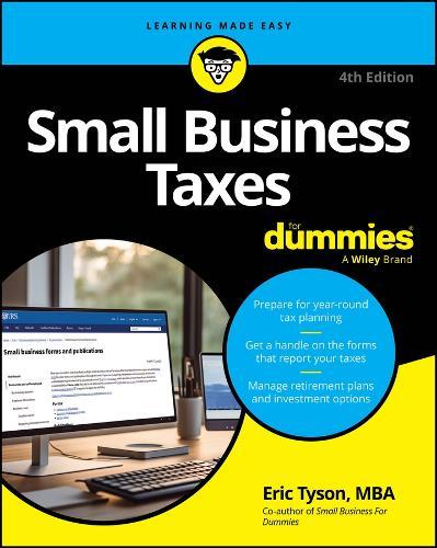 Small Business Taxes For Dummies