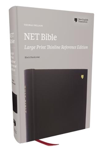 NET Bible, Large Print Thinline with Cross References, Hardcover, Comfort Print